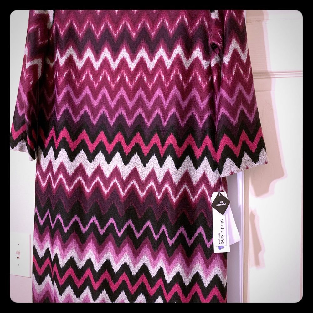 Fall is here! This dress will go great with boots.
